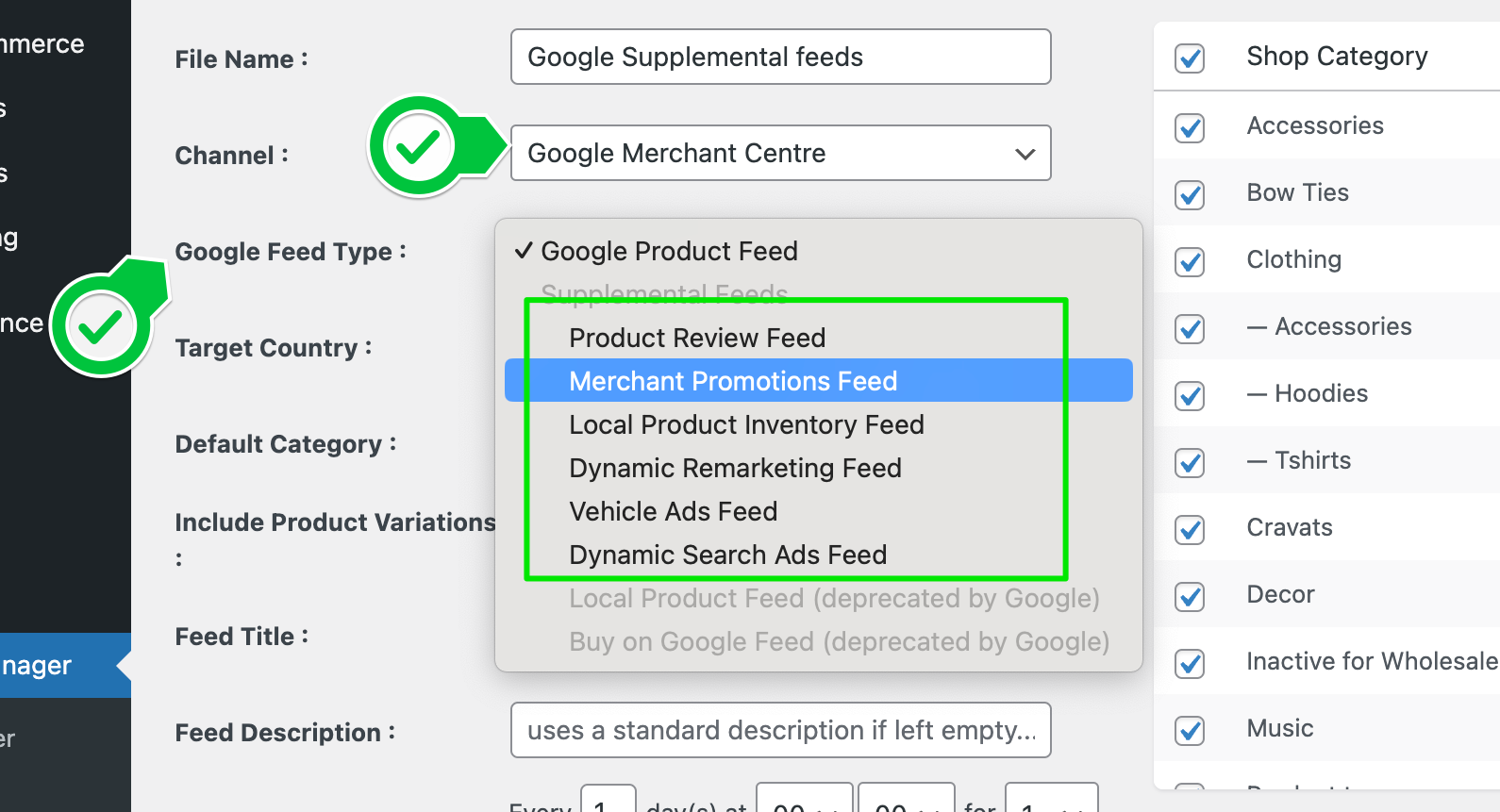 Google Supplemental feeds feed editor