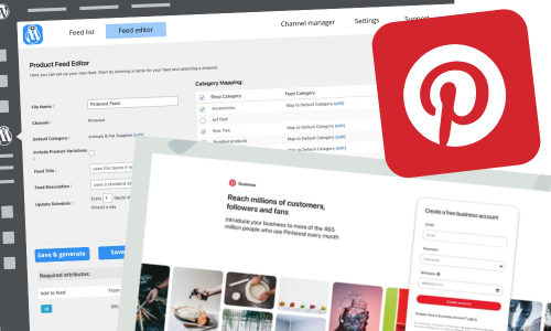 pinterest channel for WooCommerce